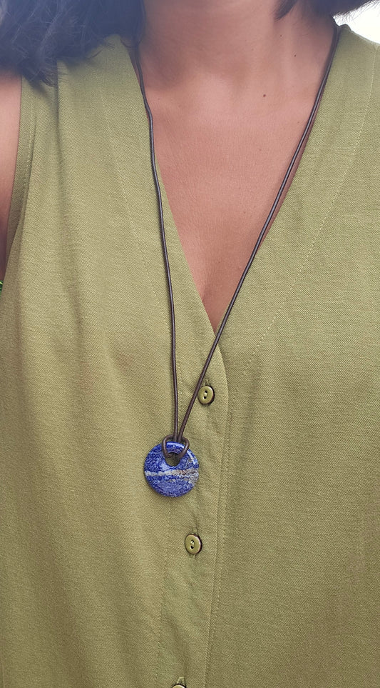 Lapis stone disc