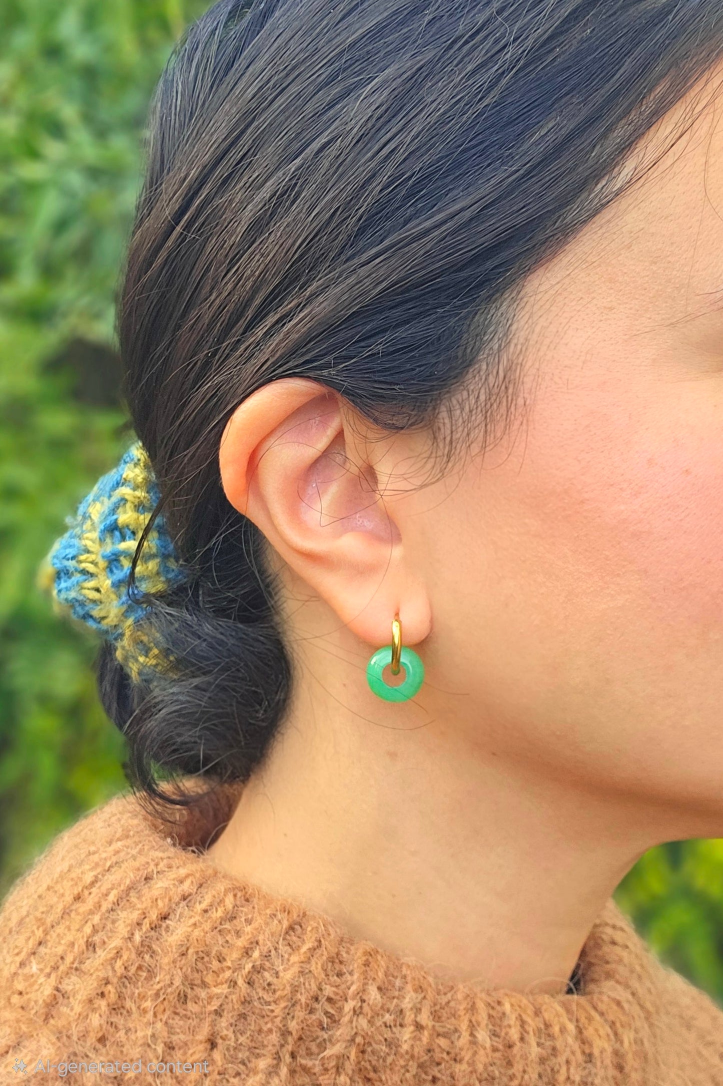 12mm Green Jades