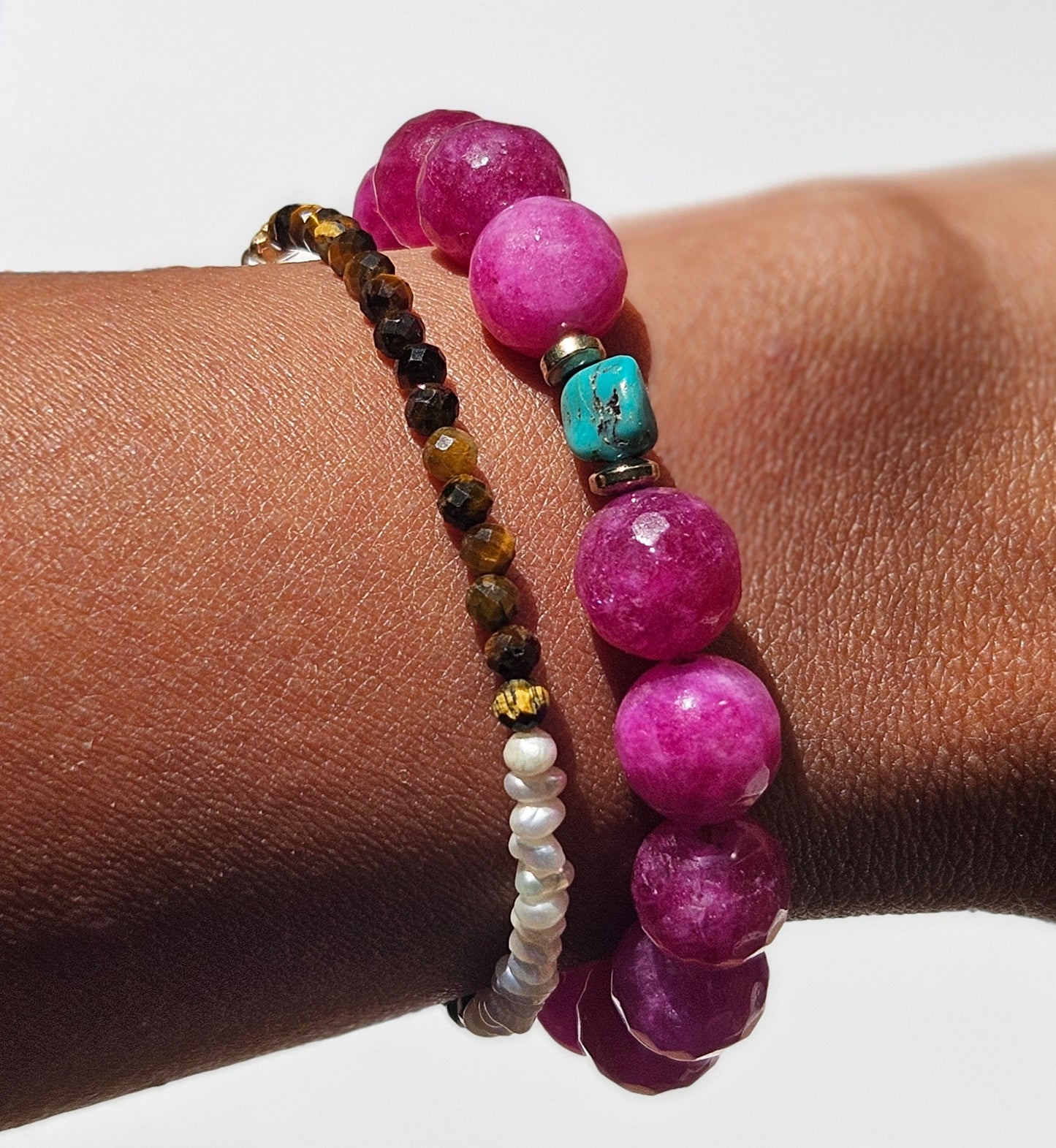 Tourmaline candy bracelet