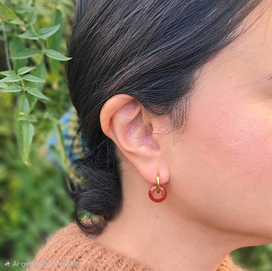 12mm Red agates