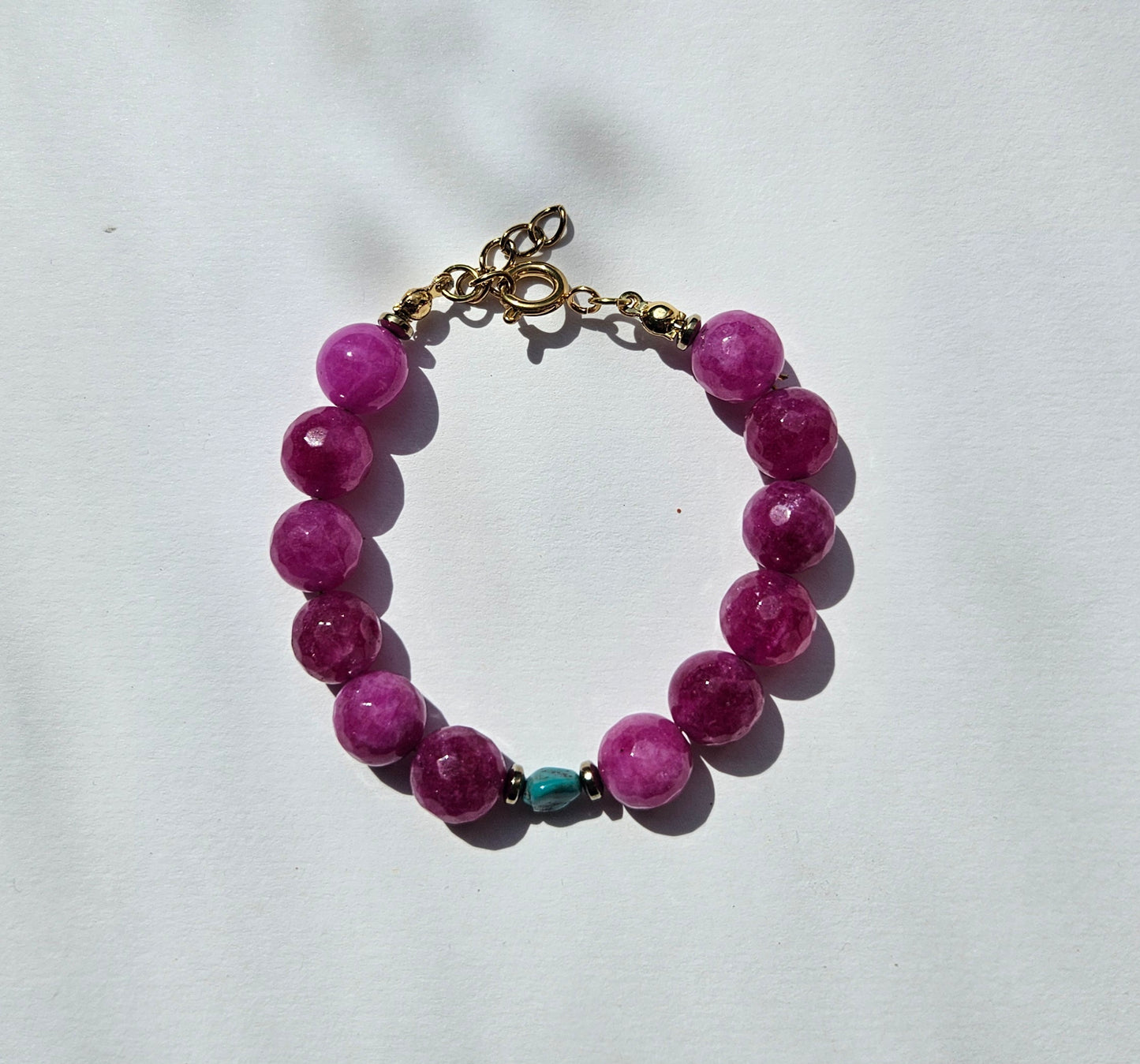 Tourmaline candy bracelet