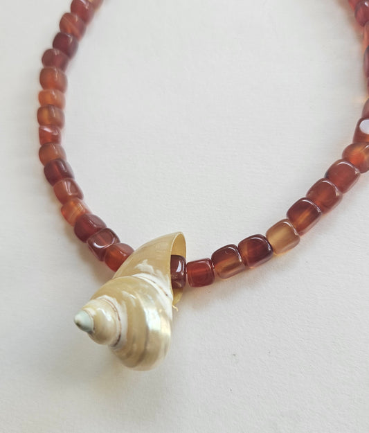 Sunsets on the beach necklace