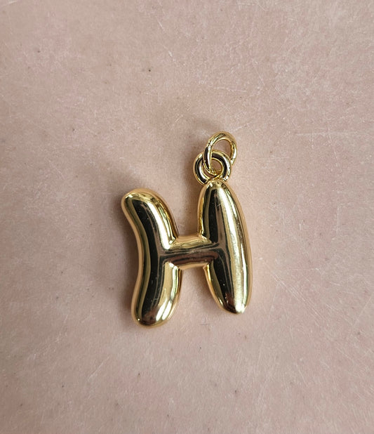 Gold plated initial pendant (pre-order)