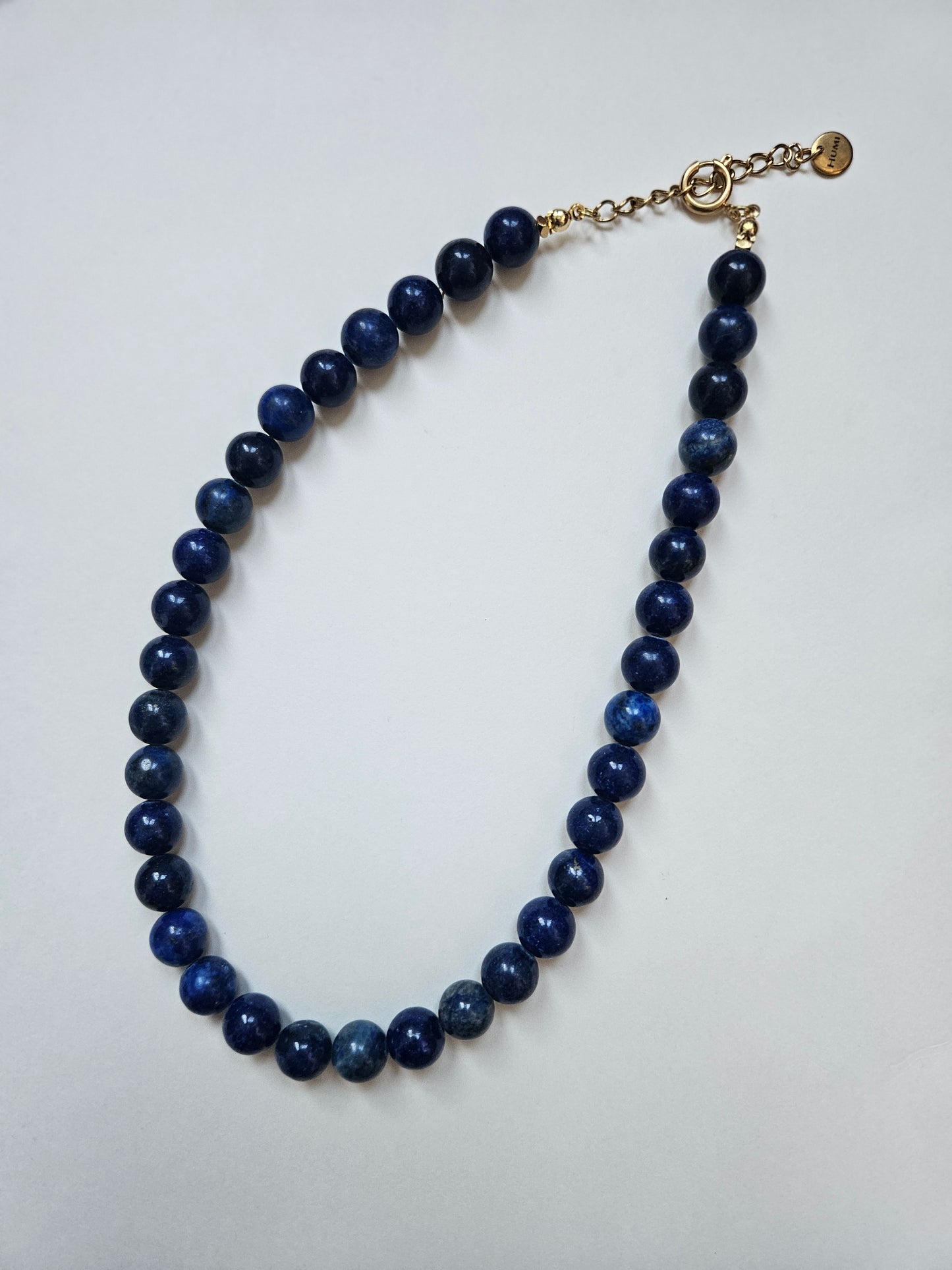 Lapis Lazuli beaded necklace.