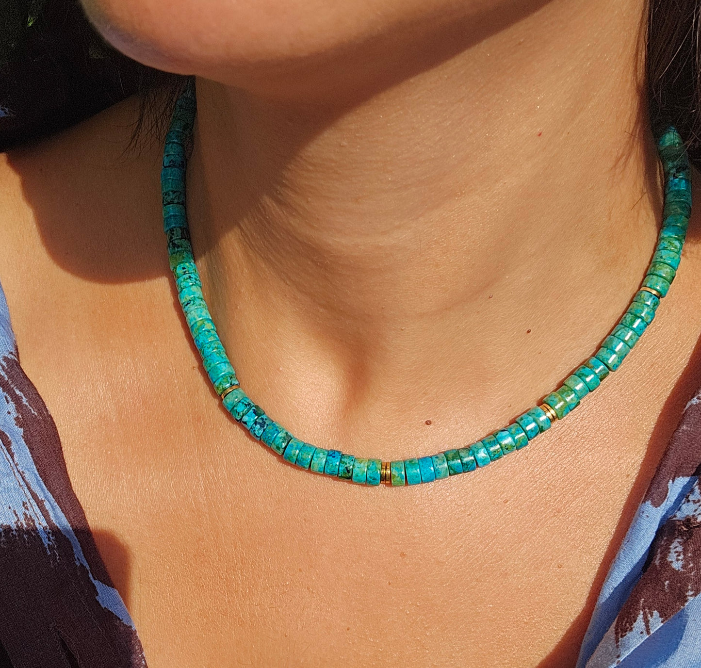 Farhat blue necklace