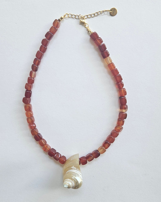 Sunsets on the beach necklace