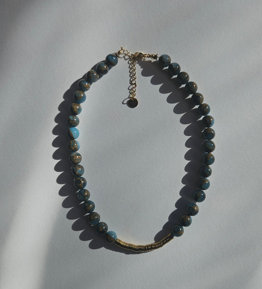 Blue Stella Necklace