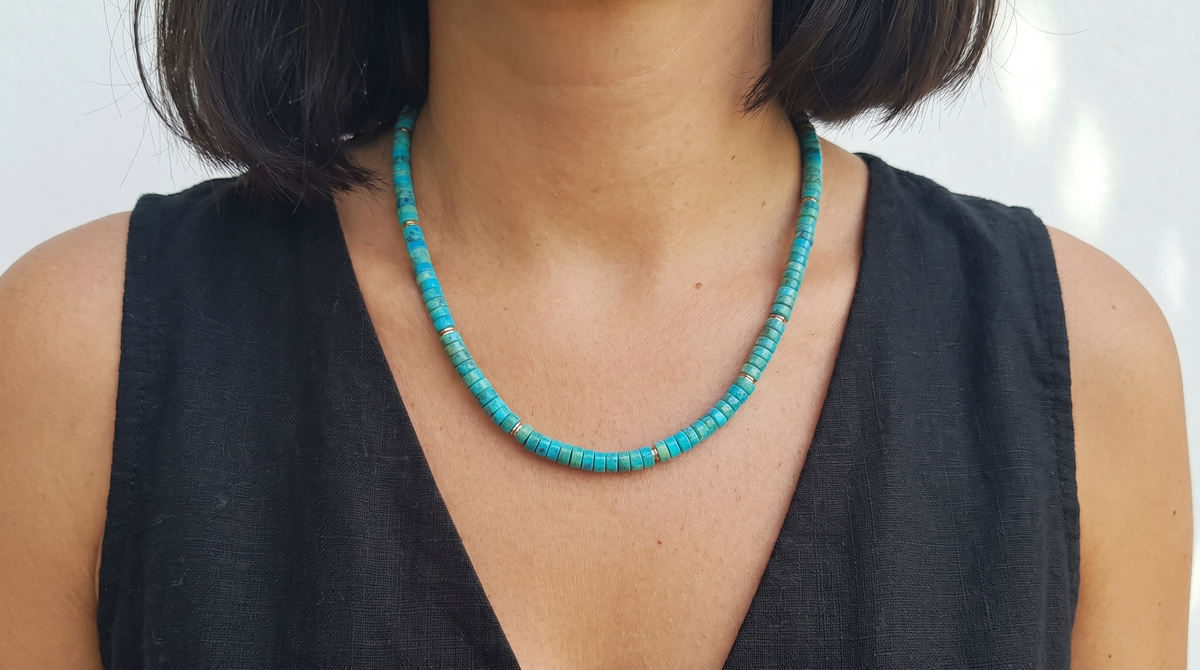 Farhat blue necklace